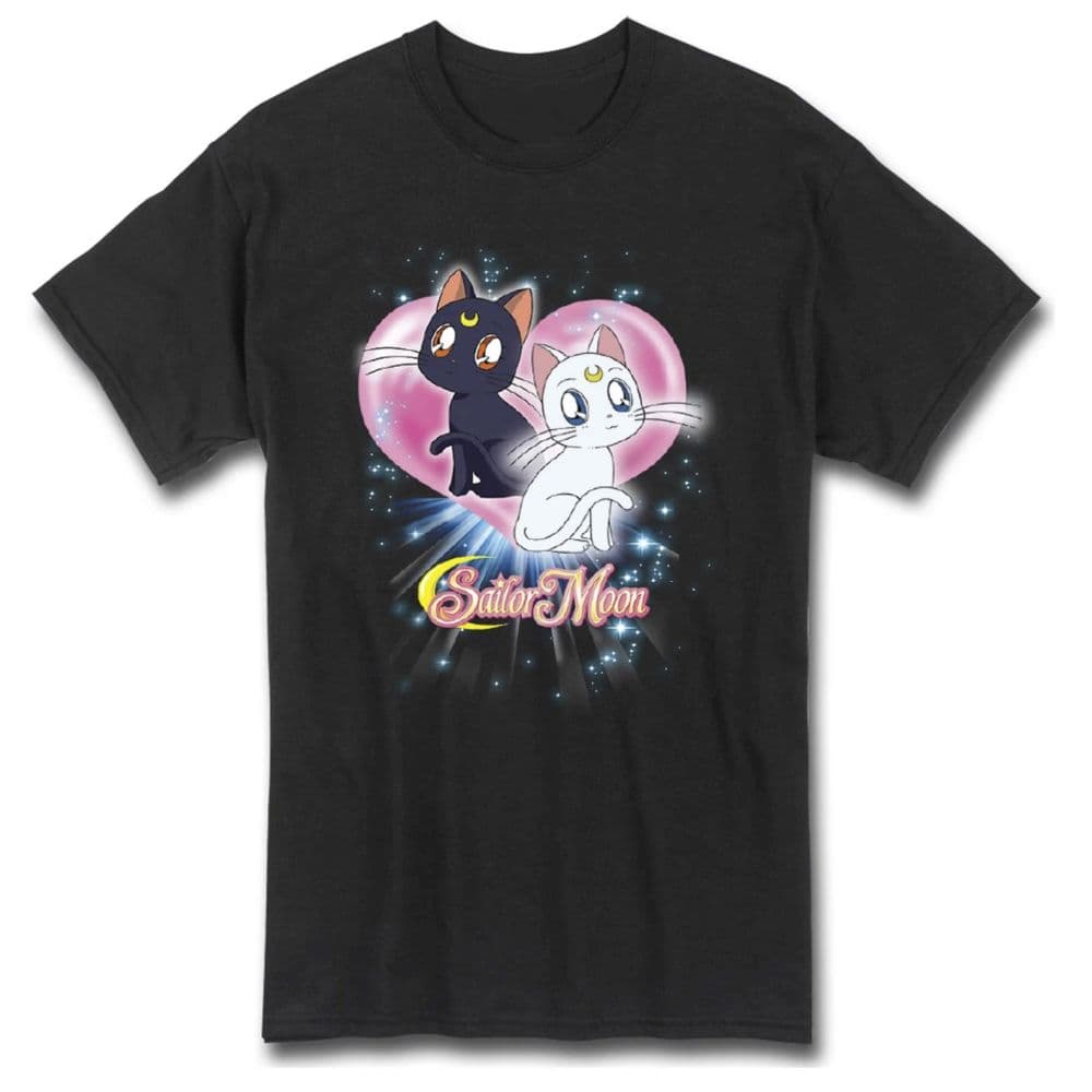 image Sailor Moon Luna and Artemis Unisex Adult T-Shirt