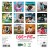 image Doug the Pug 2025 Mini Wall Calendar Back Cover