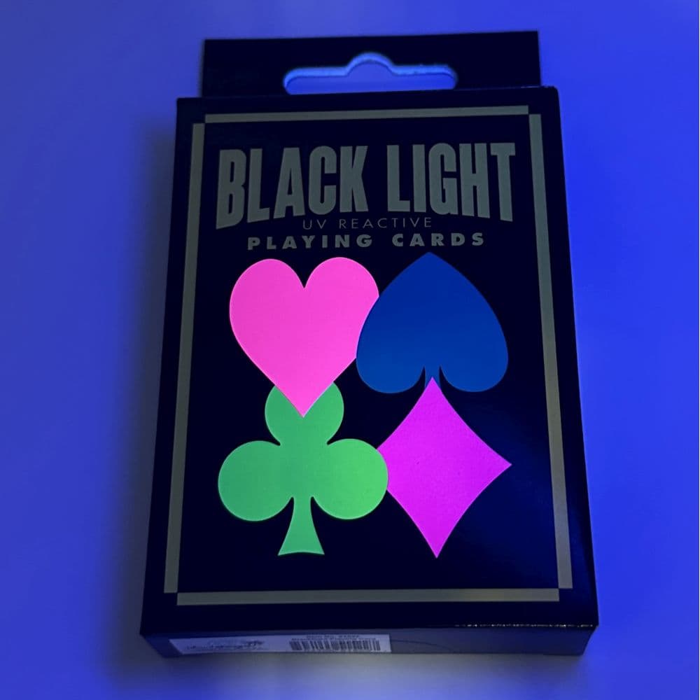 Black Light Playing Cards Third Alternate Image