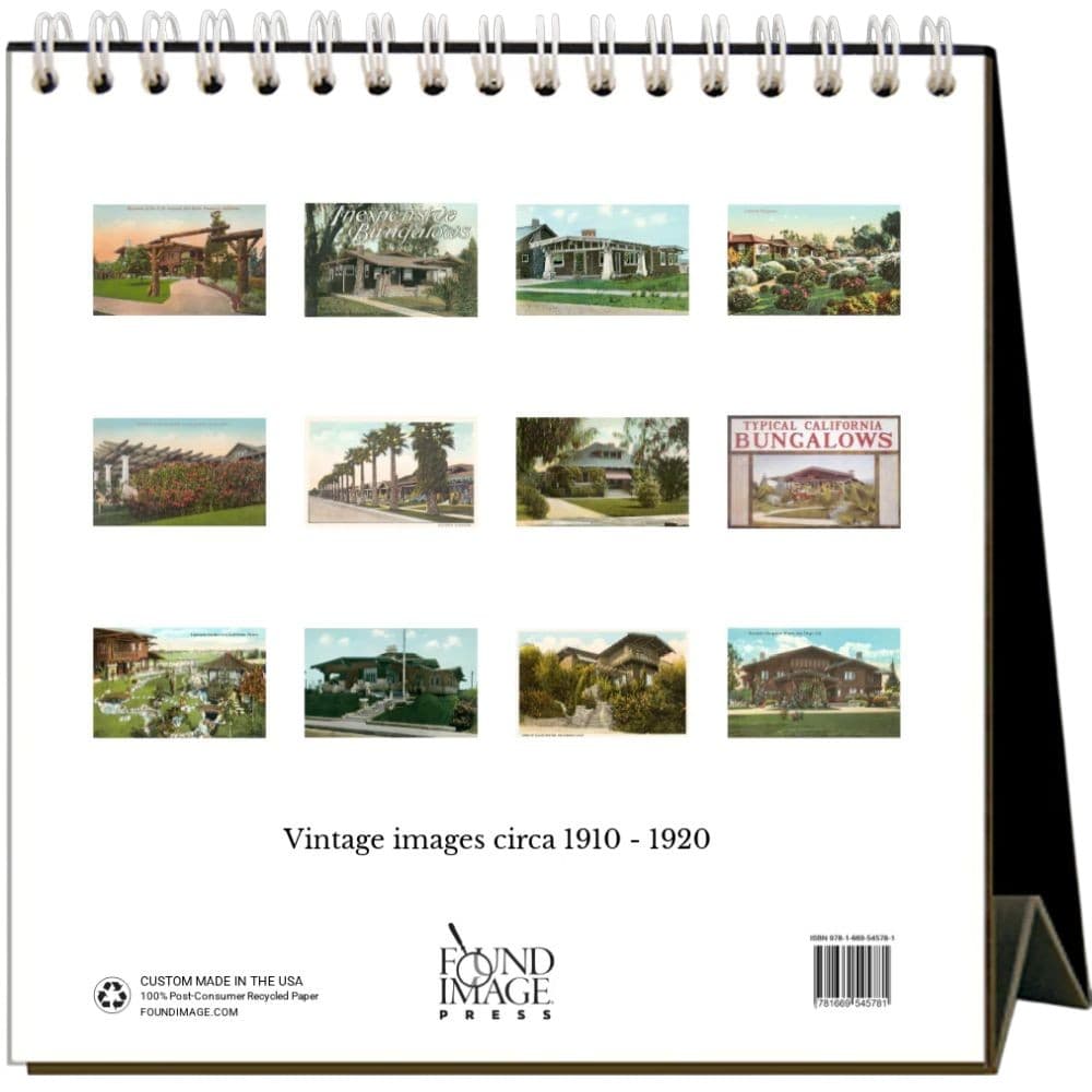 Craftsman Bungalows 2026 Easel Desk Calendar First Alternate Image