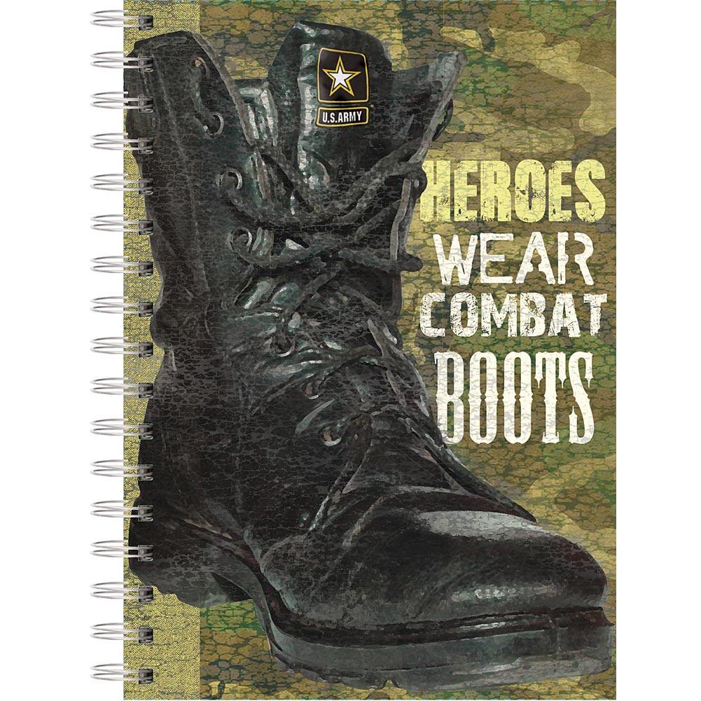 U.S. Army Boot Spiral Journal Main Image