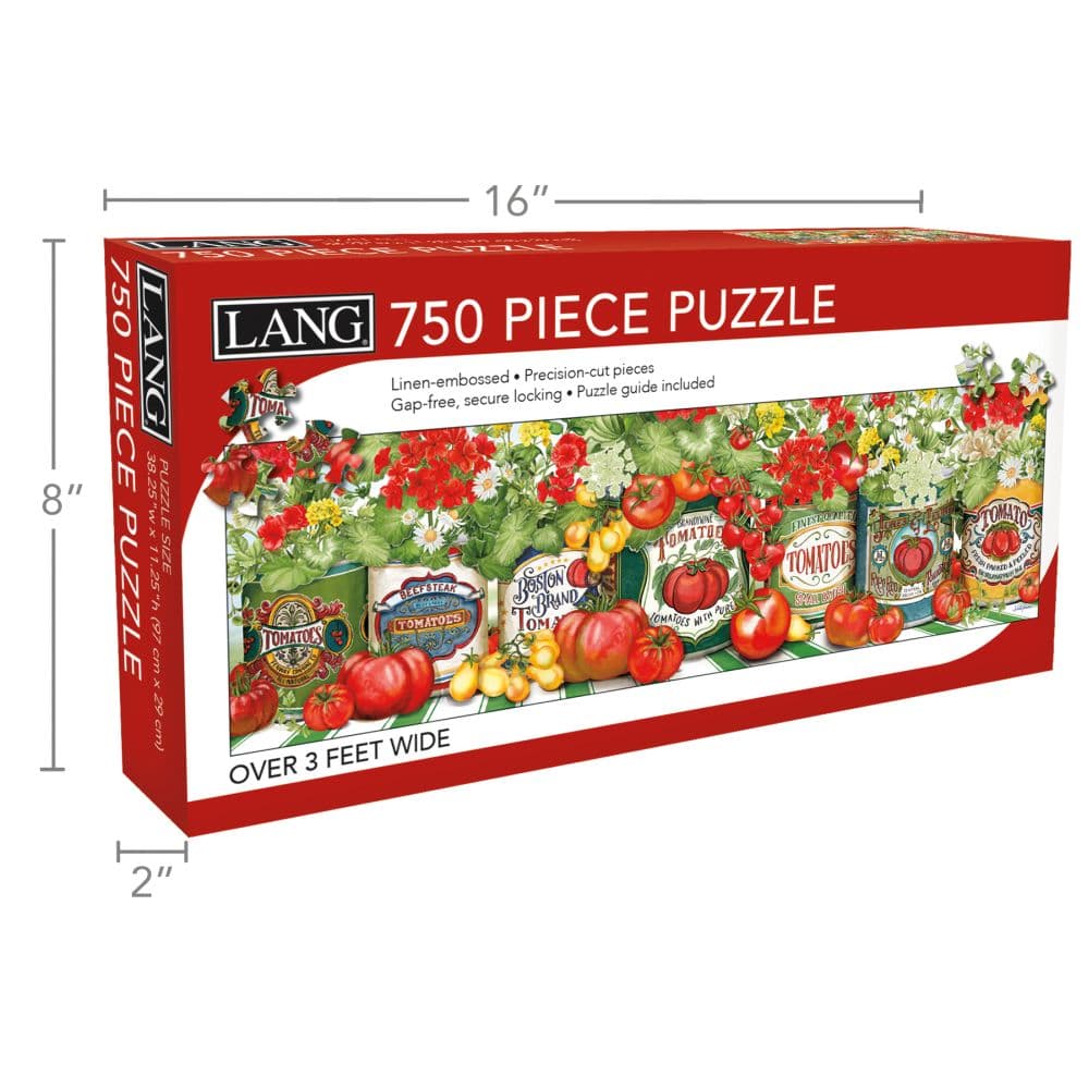 Heirloom Garden Lang 750 Panoramic Puzzle Third Alternate Image