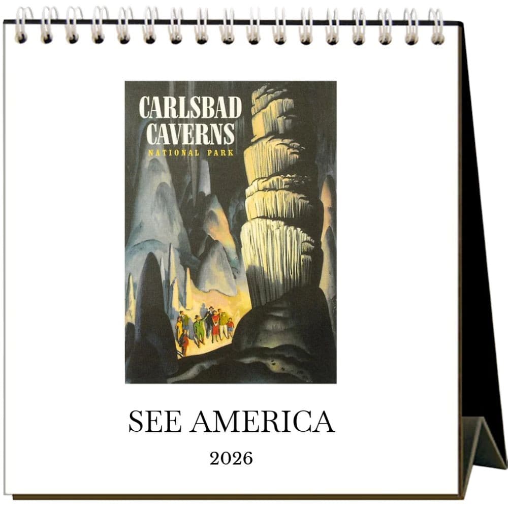See America 2026 Easel Desk Calendar Main Product image