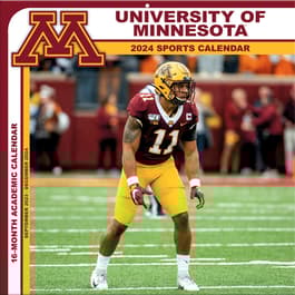 Minnesota Golden Gophers 2024 Wall Calendar