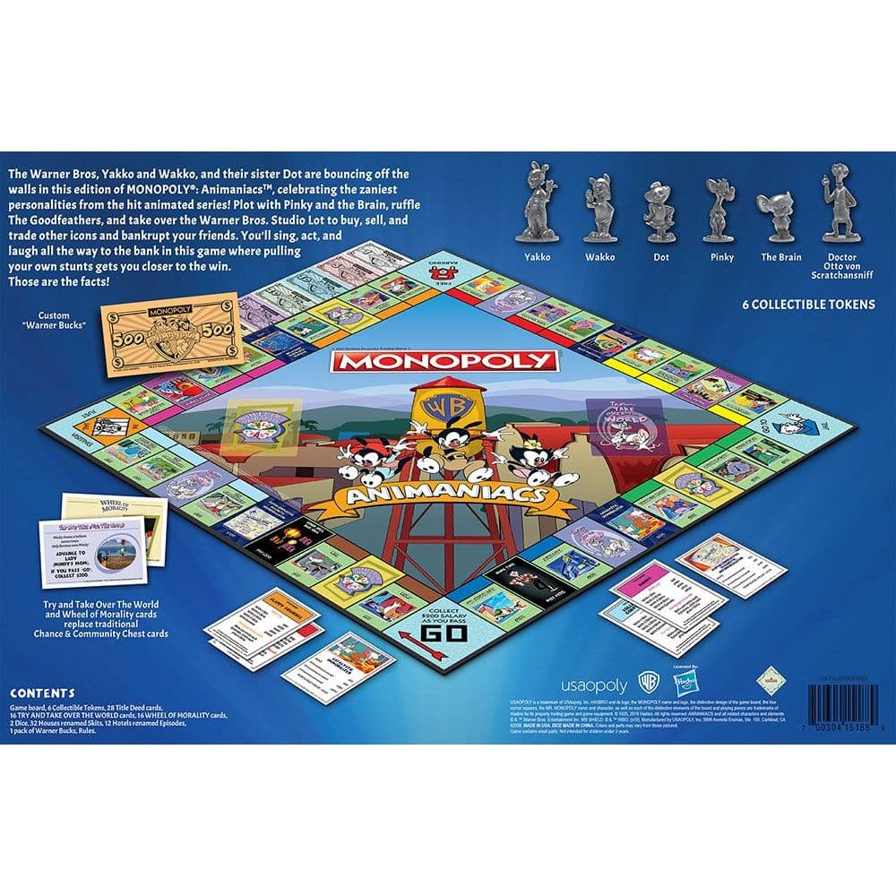 Animaniacs Monopoly Alternate Image 1