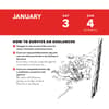 image Worst Case Scenario Survival 2026 Desk Calendar Fifth Alternate Image