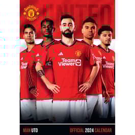 Manchester United FC Poster 2024 Wall Calendar