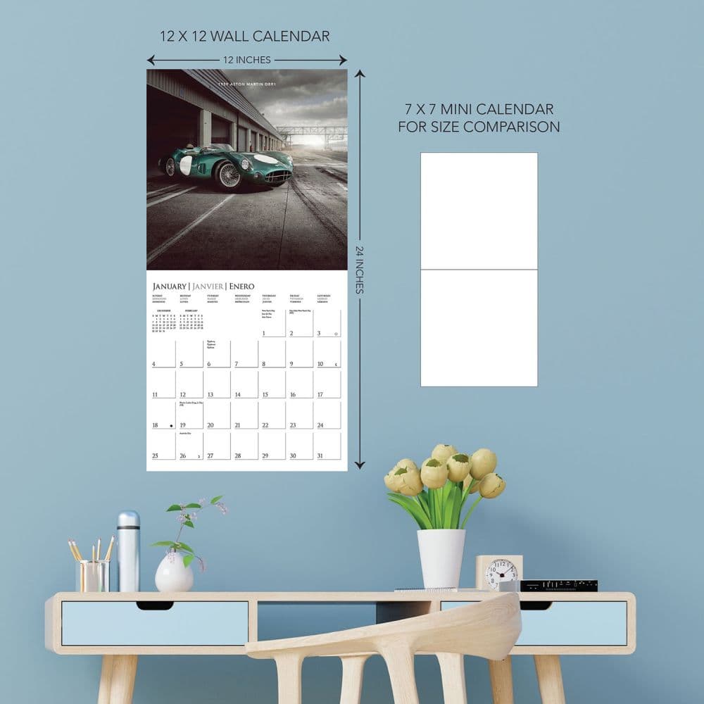 Car Legends 2026 Wall Calendar Third Alternate Image