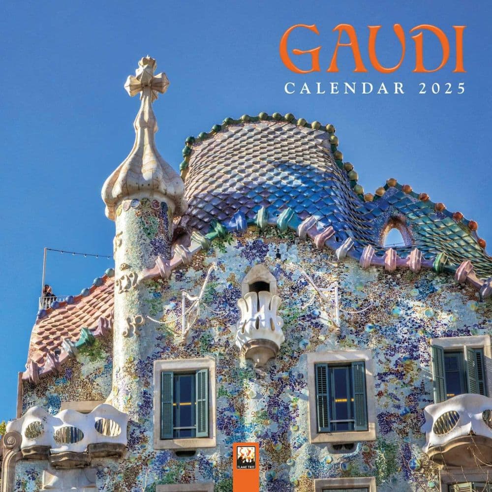 image Gaudi 2025 Wall Calendar Main Image