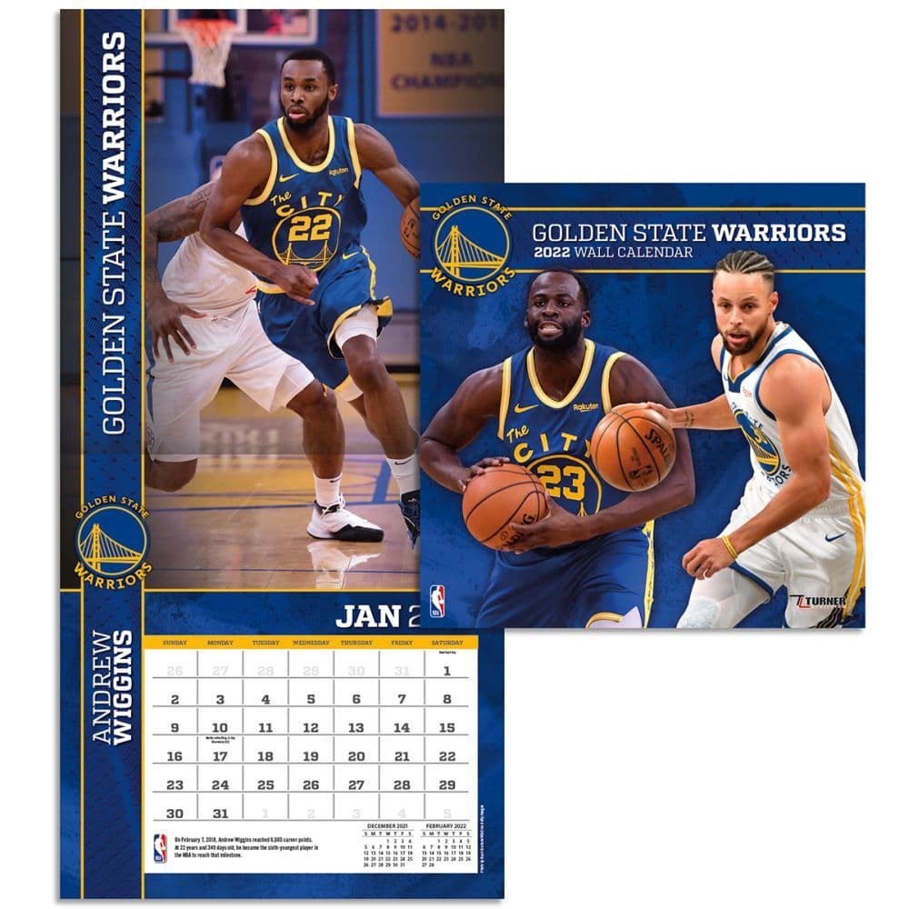 Warriors 2022 2023 Schedule Nba Golden State Warriors 2022 Mini Wall Calendar - Calendars.com