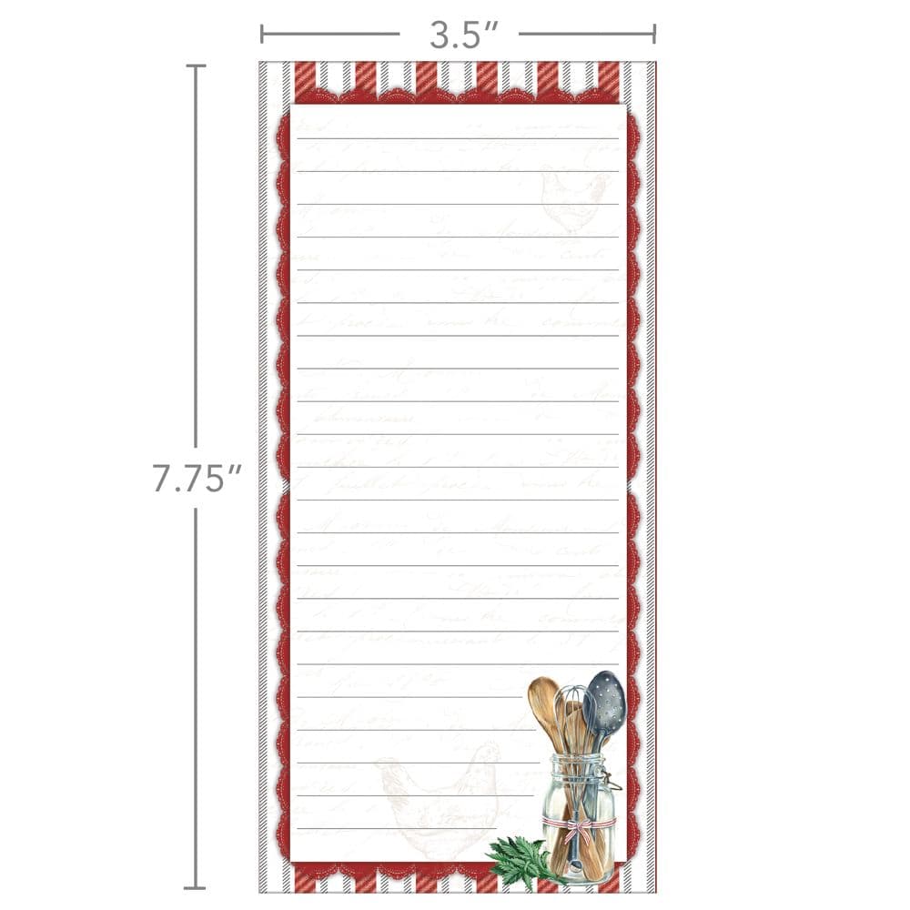 Homestead Kitchen Mini List Pad Alt2