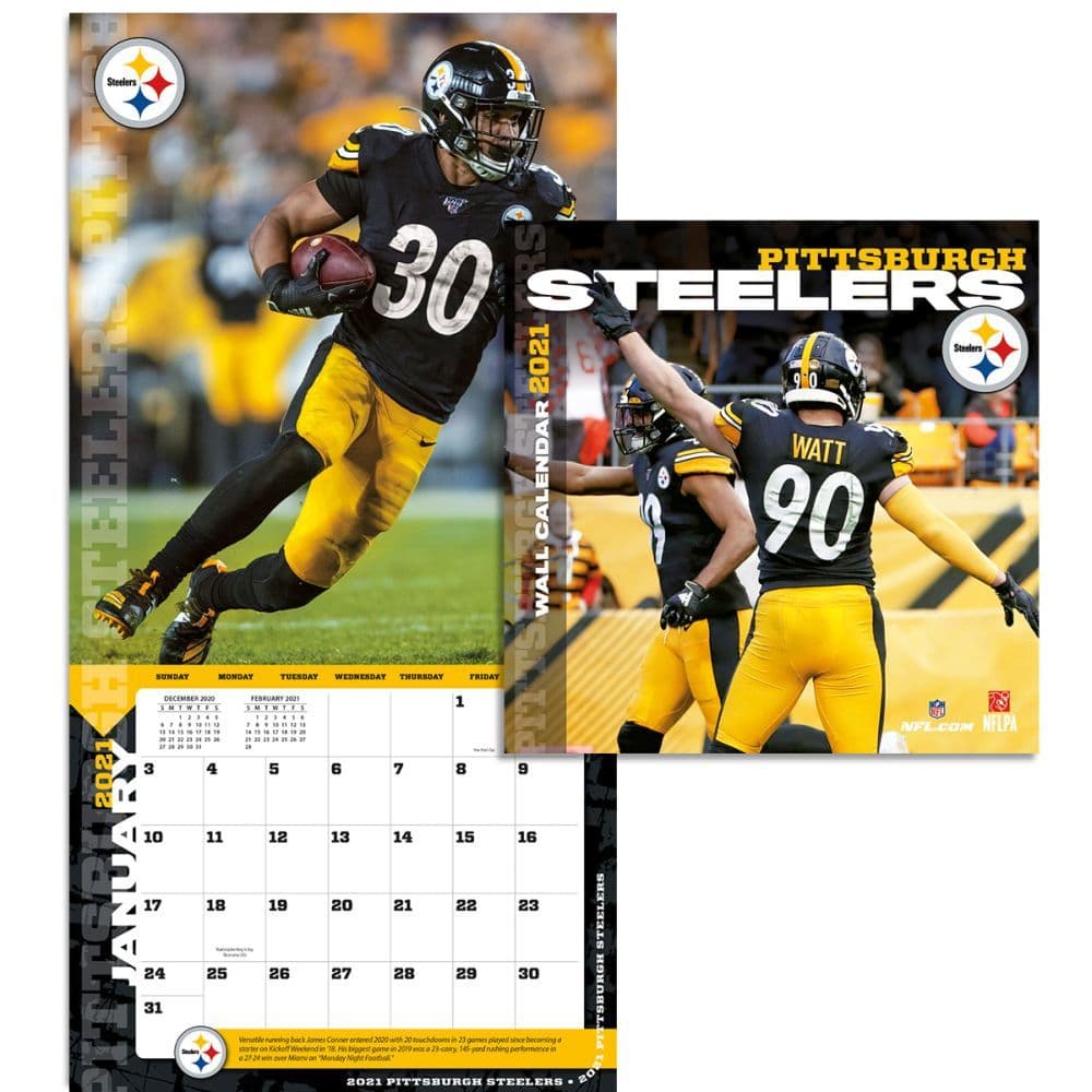 Pittsburgh Steelers Mini Wall Calendar