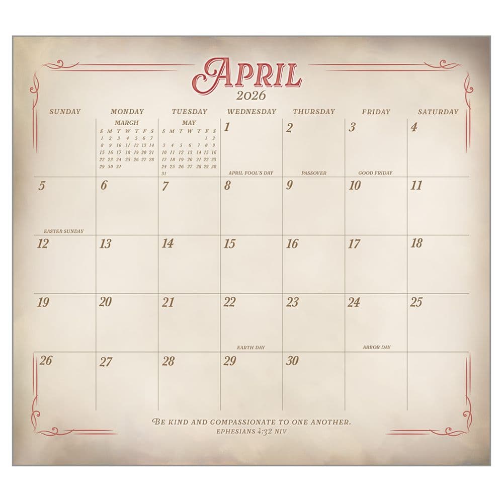Little Lessons In Love 2026 Wall Calendar Third Alternate Image