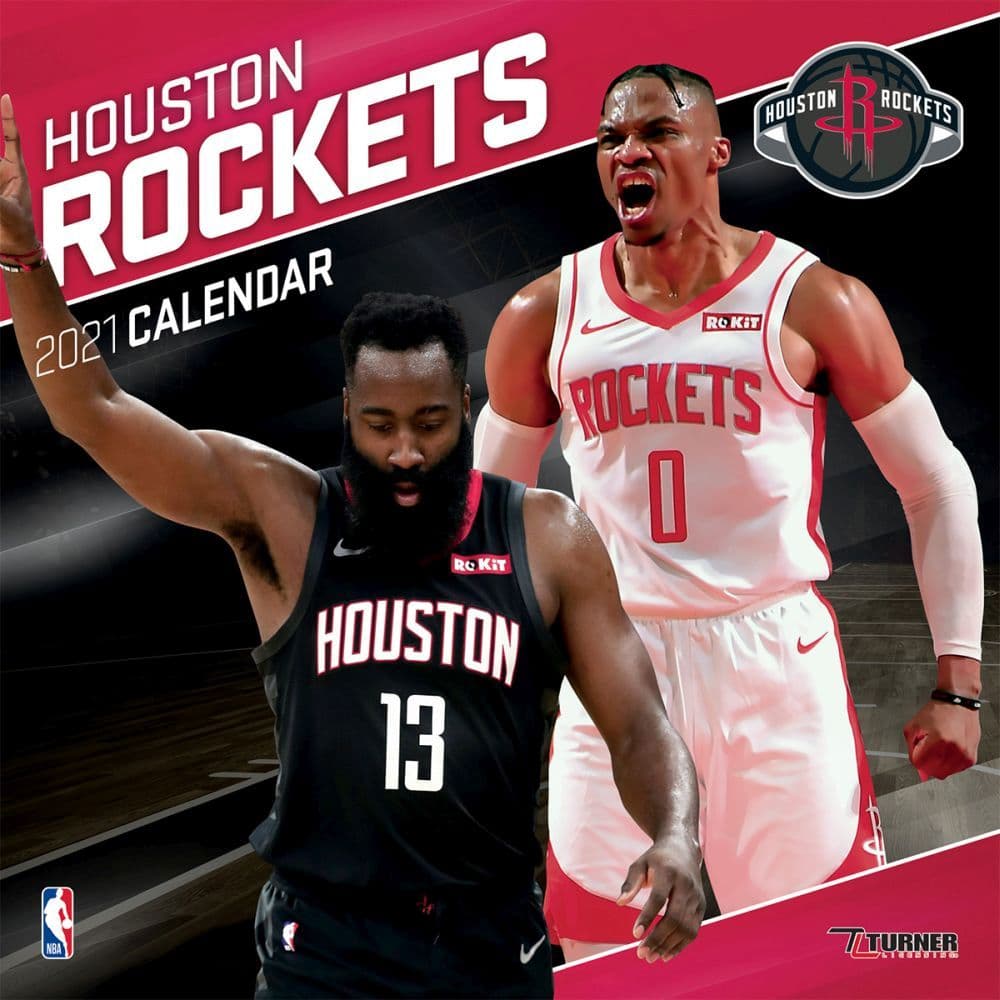 Houston Rockets 2021 calendars