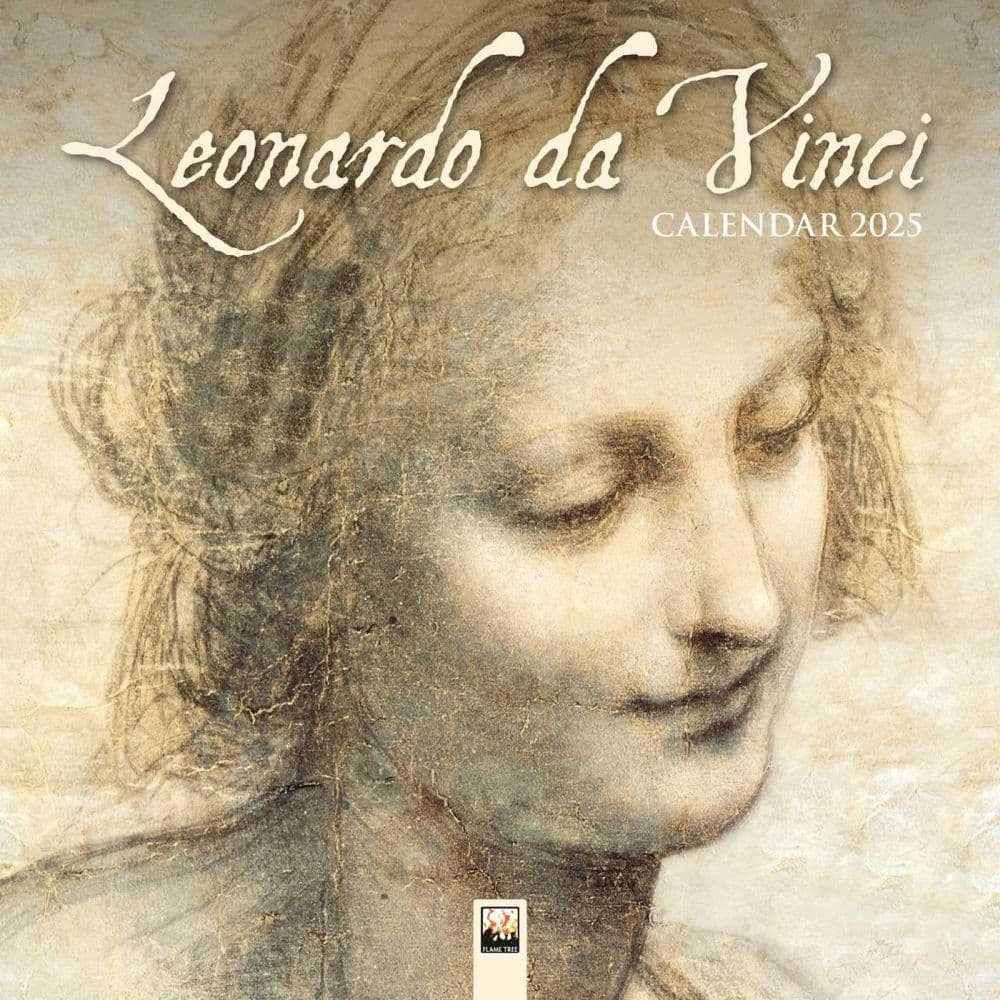 Leonardo Da Vinci 2025 Wall Calendar Main Image