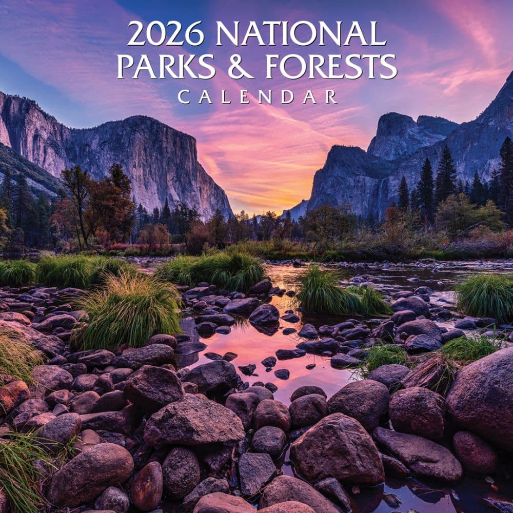 Americas National Parks and Forests 2026 Wall Calendar Main Product Image