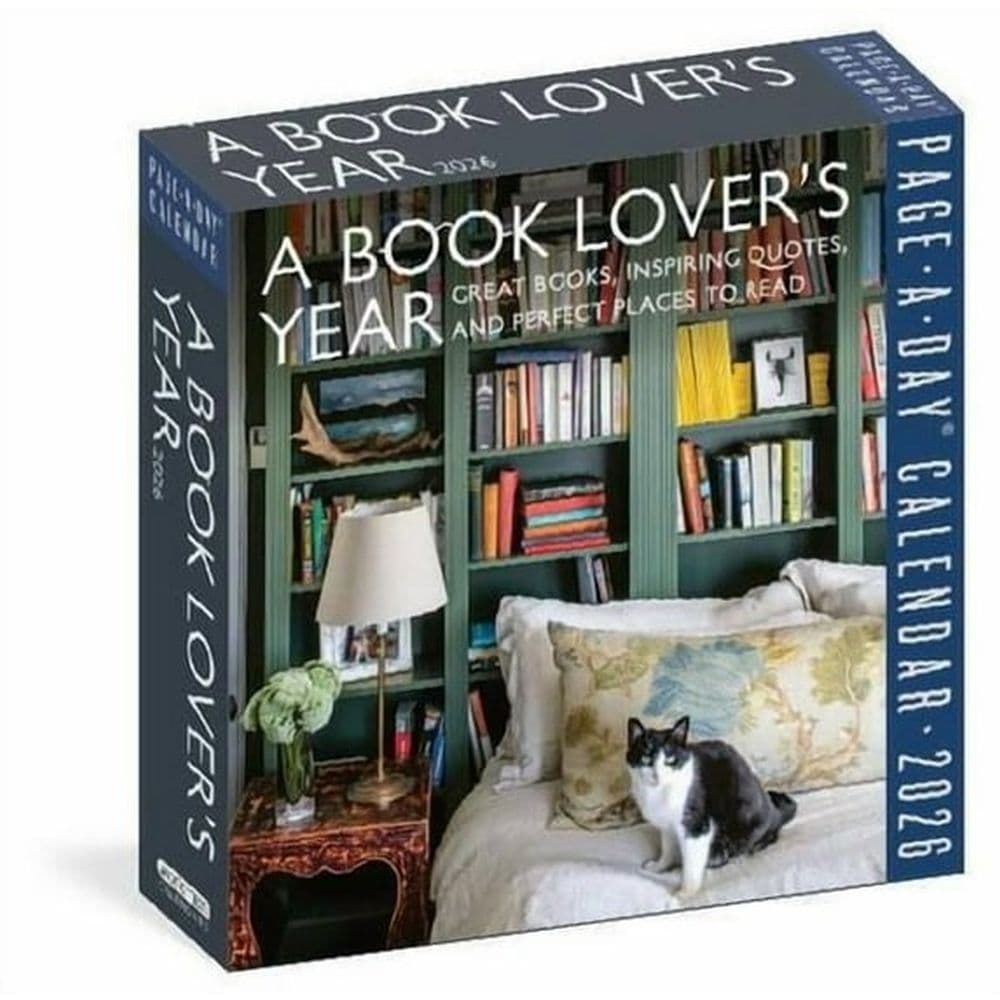 Book Lovers 2026 Desk Calendar Main Product Image