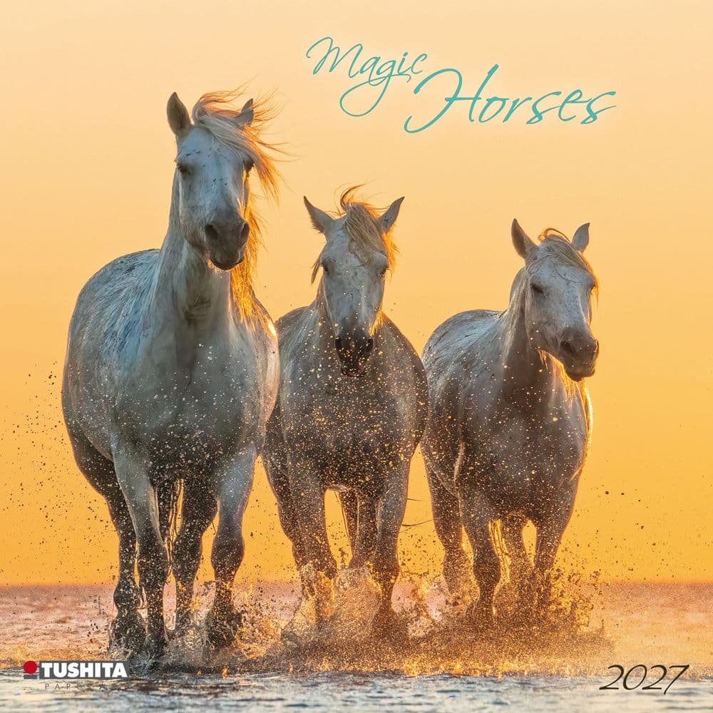 image Magic Horses 2027 Wall Calendar Main Product Image