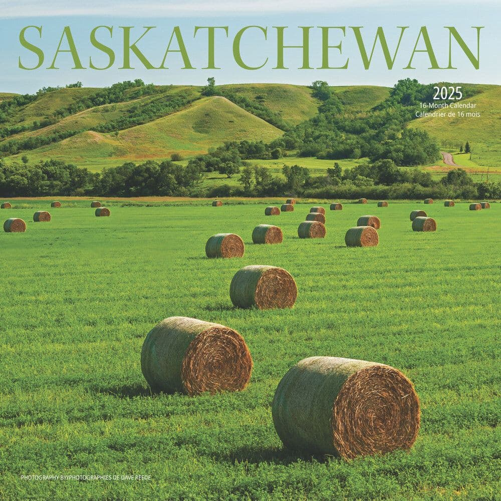 Saskatchewan 2025 Wall Calendar  Main Image