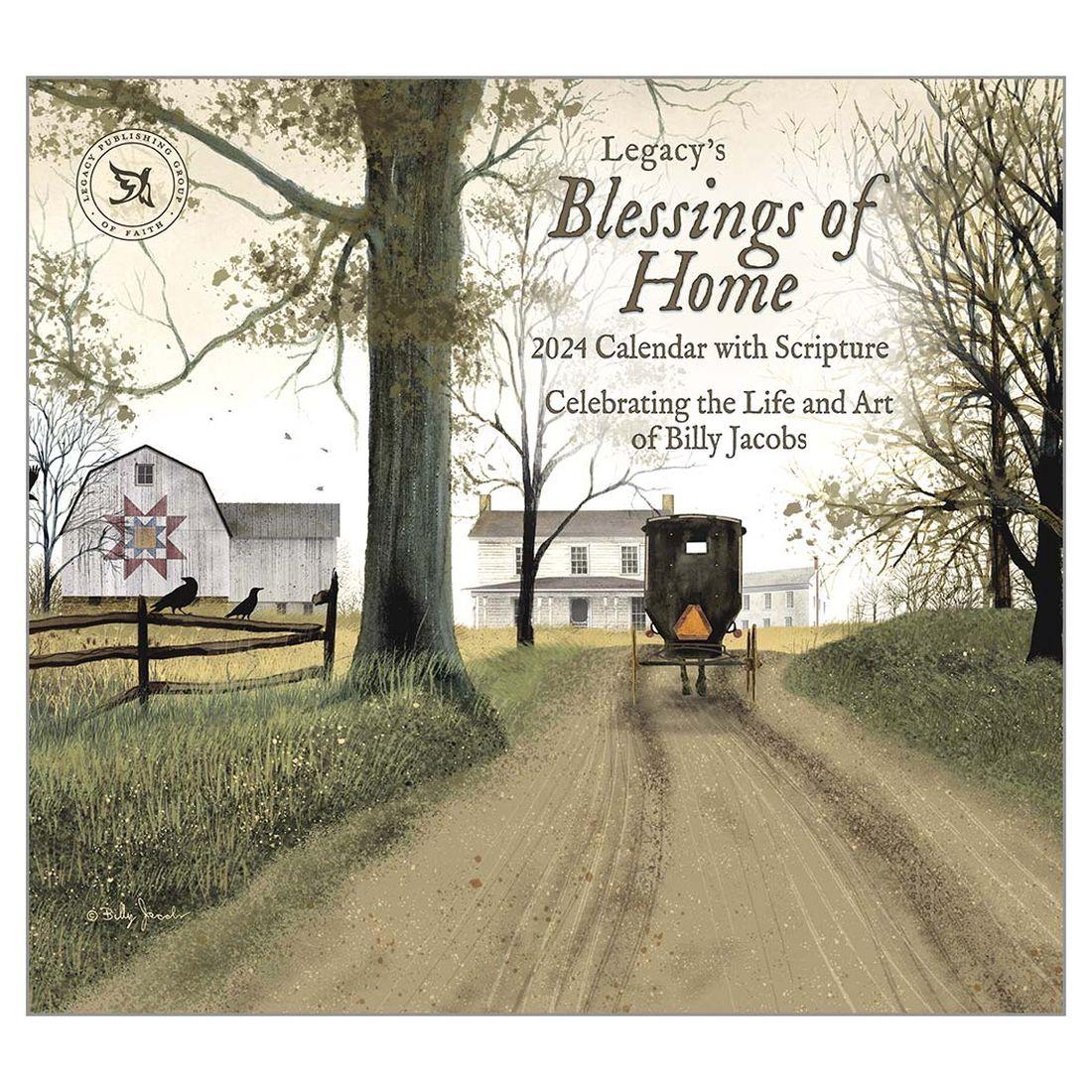 Blessings of the Home 2024 Wall Calendar