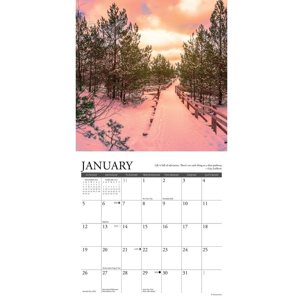 Pathways 2025 Mini Wall Calendar