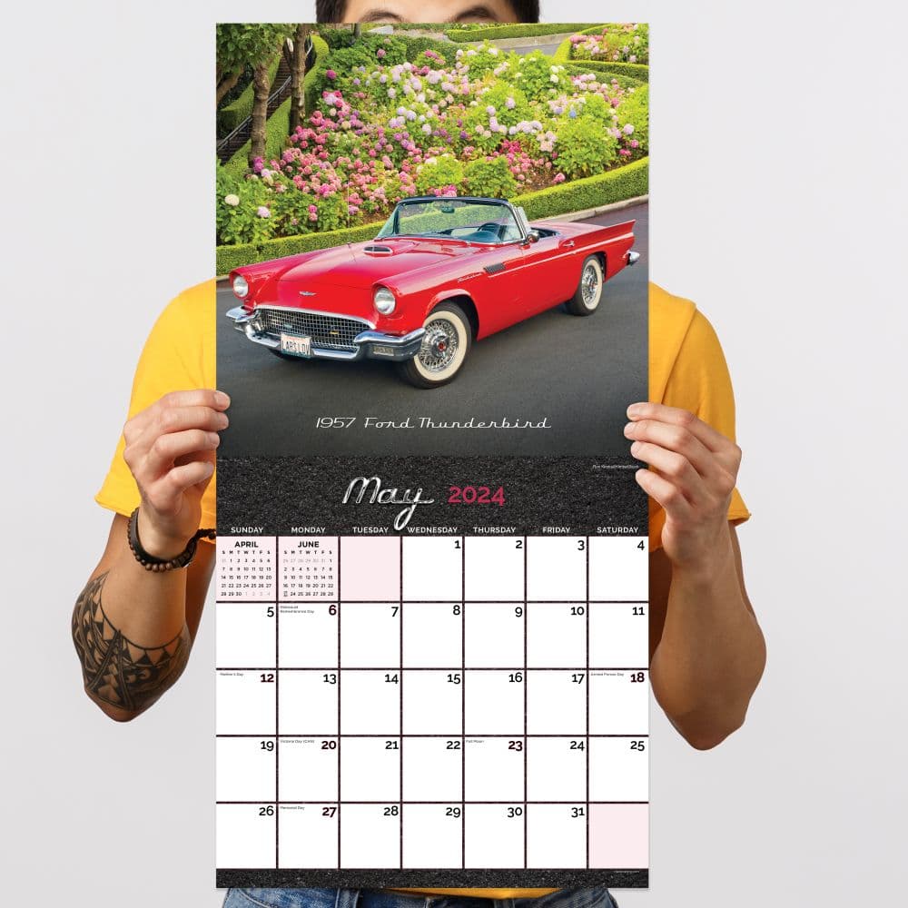Classic Cars 2024 Wall Calendar Fourth Alternate Image width=&quot;1000&quot; height=&quot;1000&quot;
