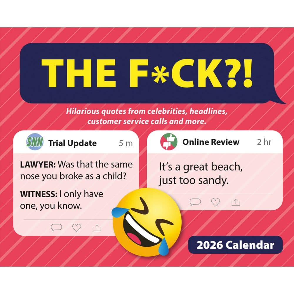 The Fck 2026 Desk Calendar Main Image