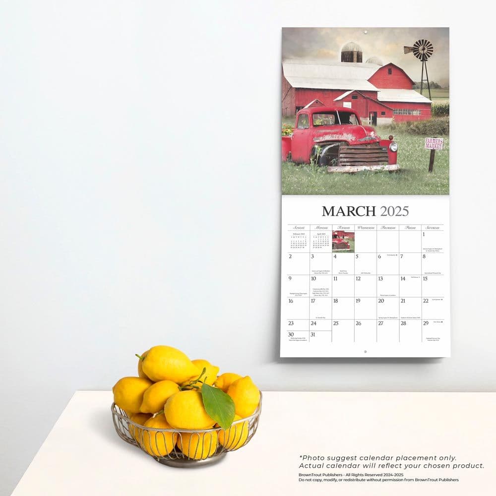 Beckoning Barns 2025 Wall Calendar Fourth Alternate Image width=&quot;1000&quot; height=&quot;1000&quot;