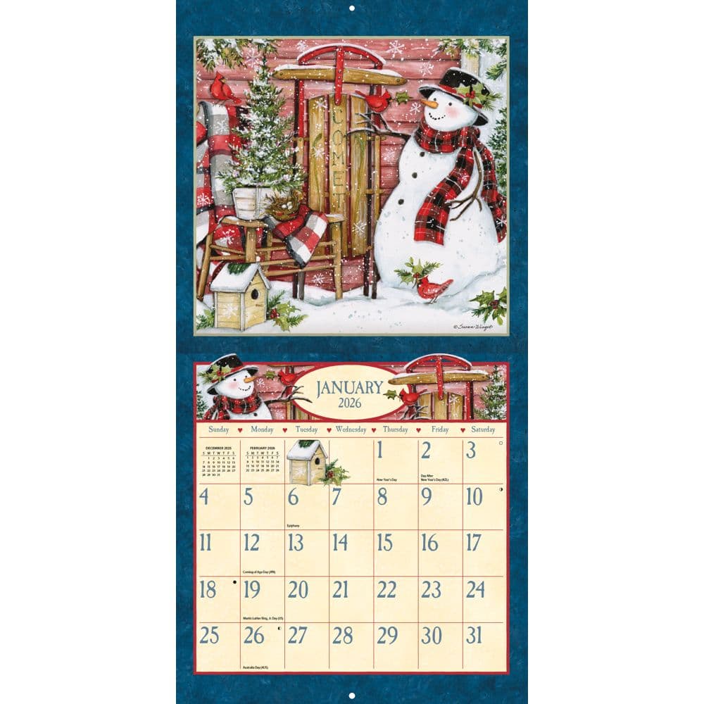 Comforts Of Home 2026 Wall Calendar_ALT2