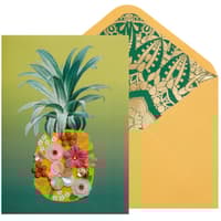 image Flower Pineapple Thank You Card Main Product Image width=&quot;1000&quot; height=&quot;1000&quot;