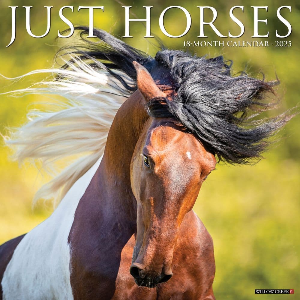 Just Horses 2025 Wall Calendar Main Product Image width=&quot;1000&quot; height=&quot;1000&quot;