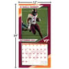 image COL Virginia Tech Hokies 2025 Wall Calendar Third Alternate Image