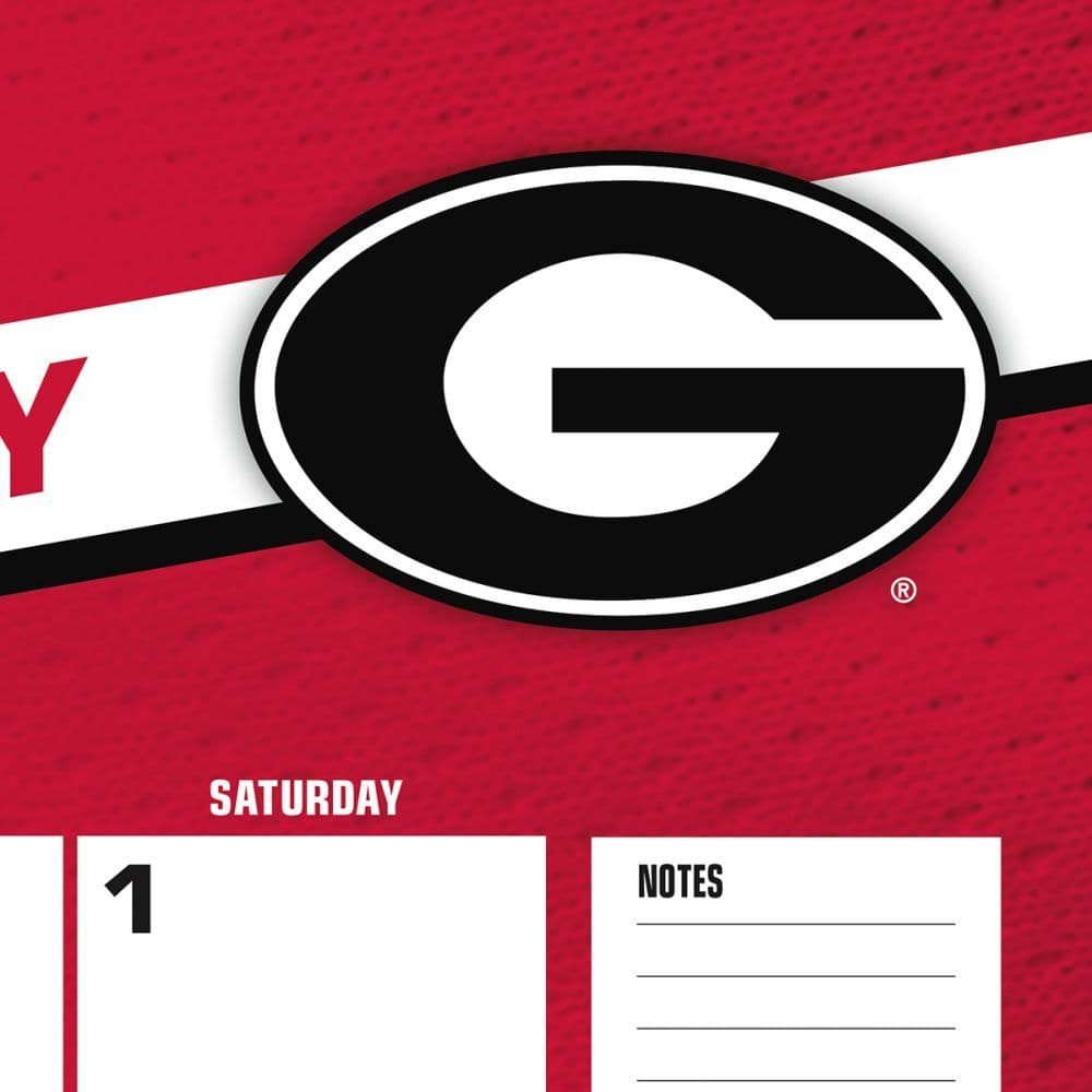 Uga 2022 2023 Calendar Georgia Bulldogs 2022 Desk Pad Calendar - Calendars.com
