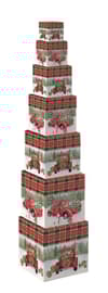 image Santa's Truck Decorative Boxes by Susan Winget Main Image