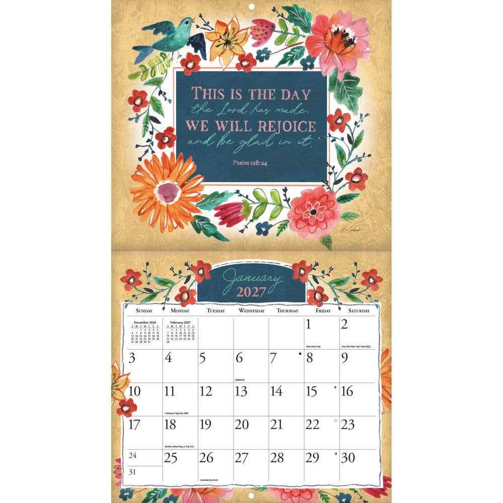 Forever Faithful 2027 Wall Calendar by Lori Siebert Second Alternate Image