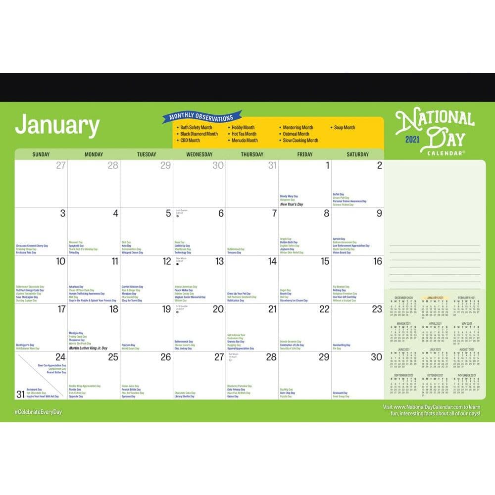 10 Best Desk Pad Calendars 2022