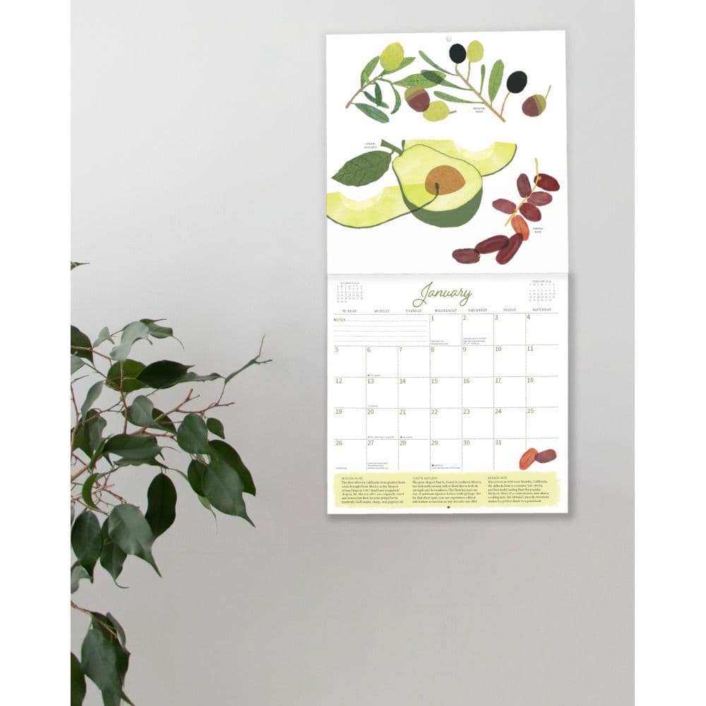 American Flavors 2025 Wall Calendar Fourth Alternate Image width=&quot;1000&quot; height=&quot;1000&quot;