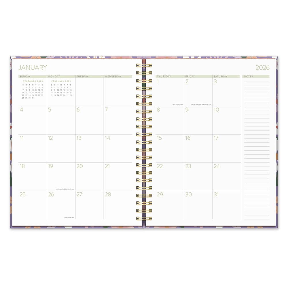 Secret Garden Spiral 2026 Planner Fifth Alternate Image