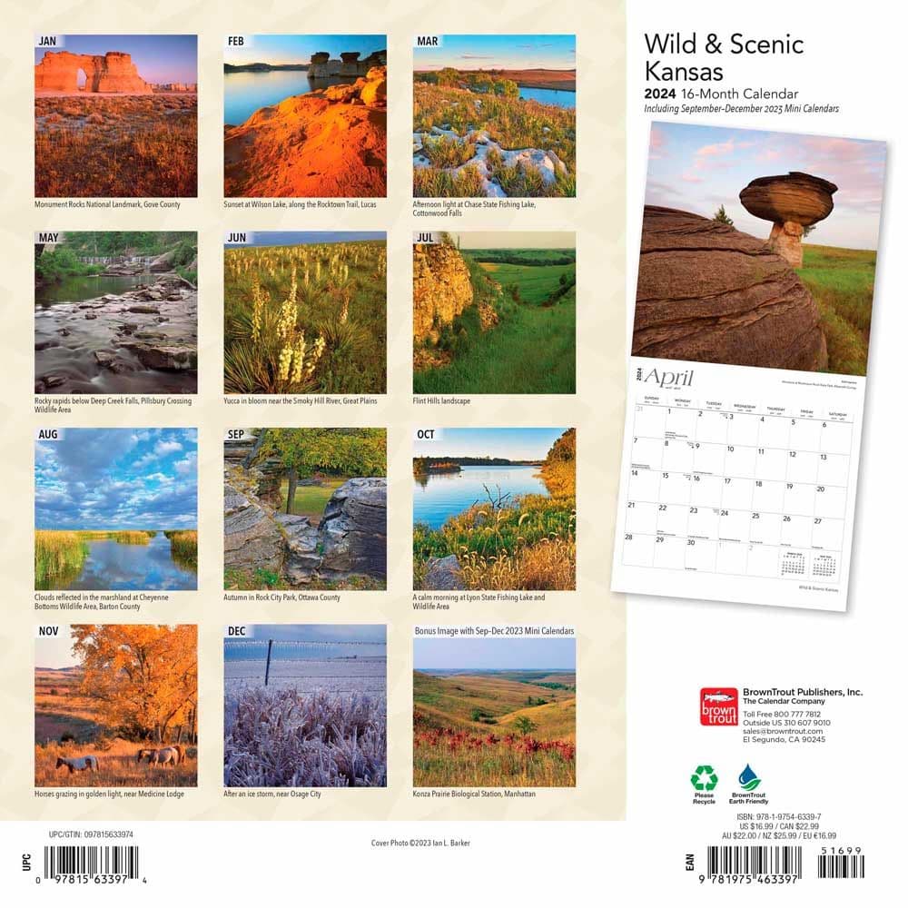Kansas Wild and Scenic 2024 Wall Calendar First Alternate  Image width=&quot;1000&quot; height=&quot;1000&quot;