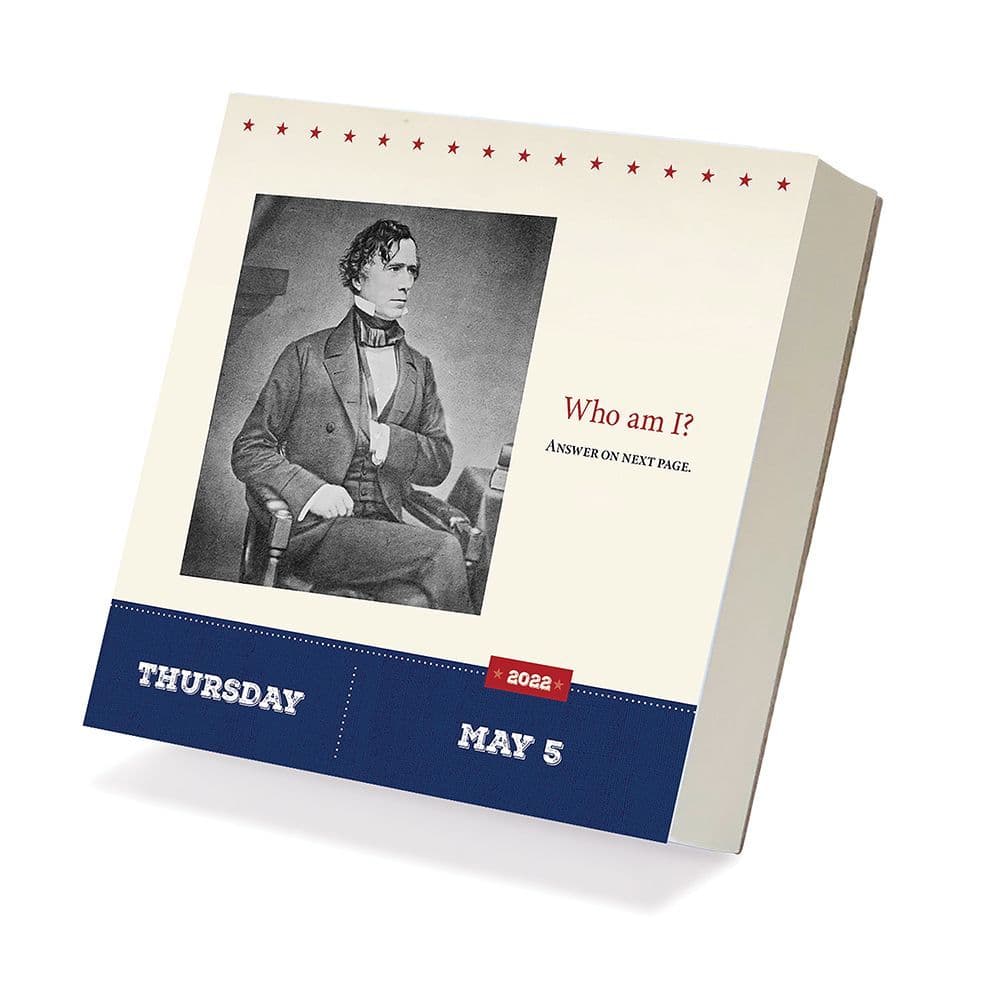 Presidential Wit 2022 Daily Desktop Calendar - Calendars.com