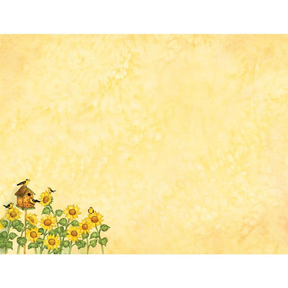 Sunflowers Note Cards by Debi Hron Alternate Image 2