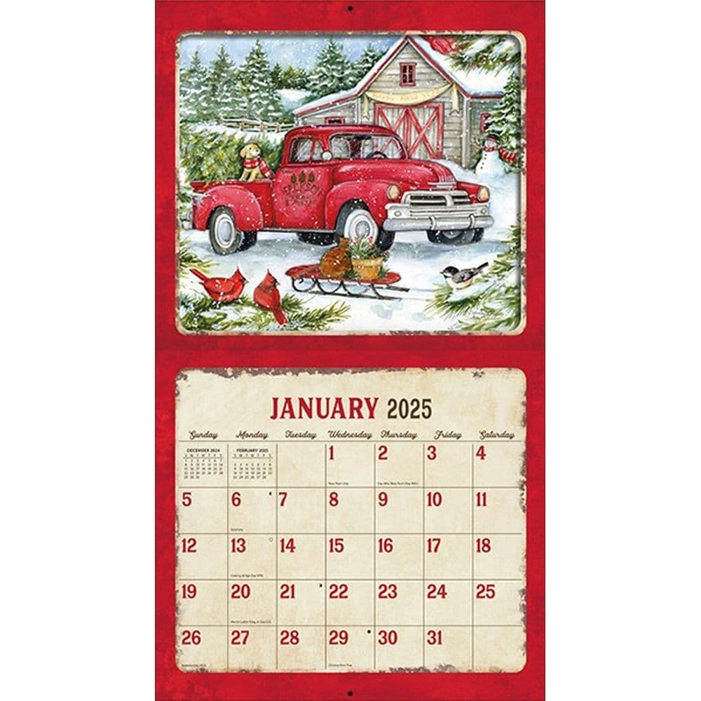 Truckin Along by Susan Winget 2025 Wall Calendar 
Second Alternate Image width=&quot;1000&quot; height=&quot;1000&quot;