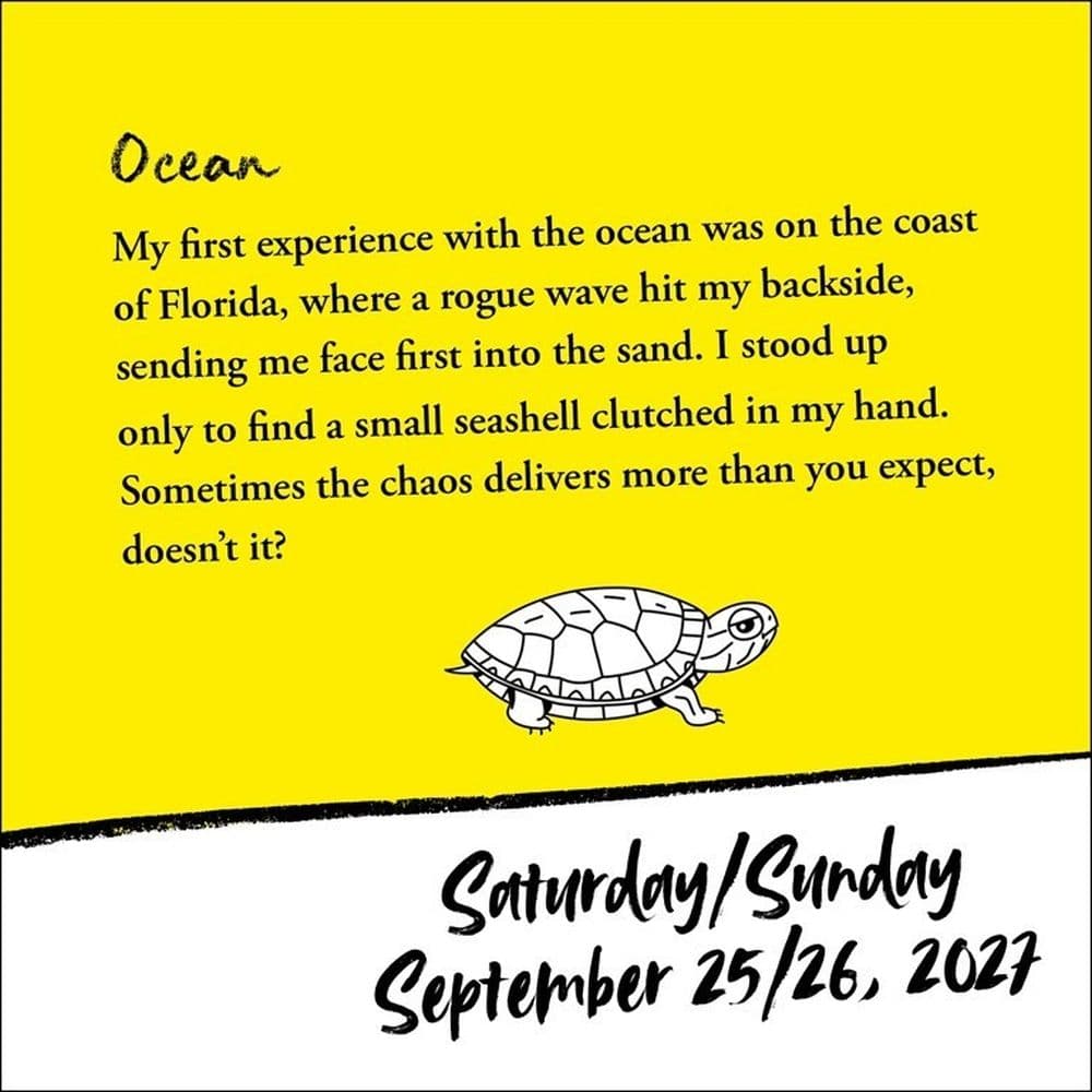 Sticky Notes 2027 Desk Calendar Sixth Alternate Image