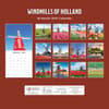 image Windmills of Holland 2027 Wall Calendar