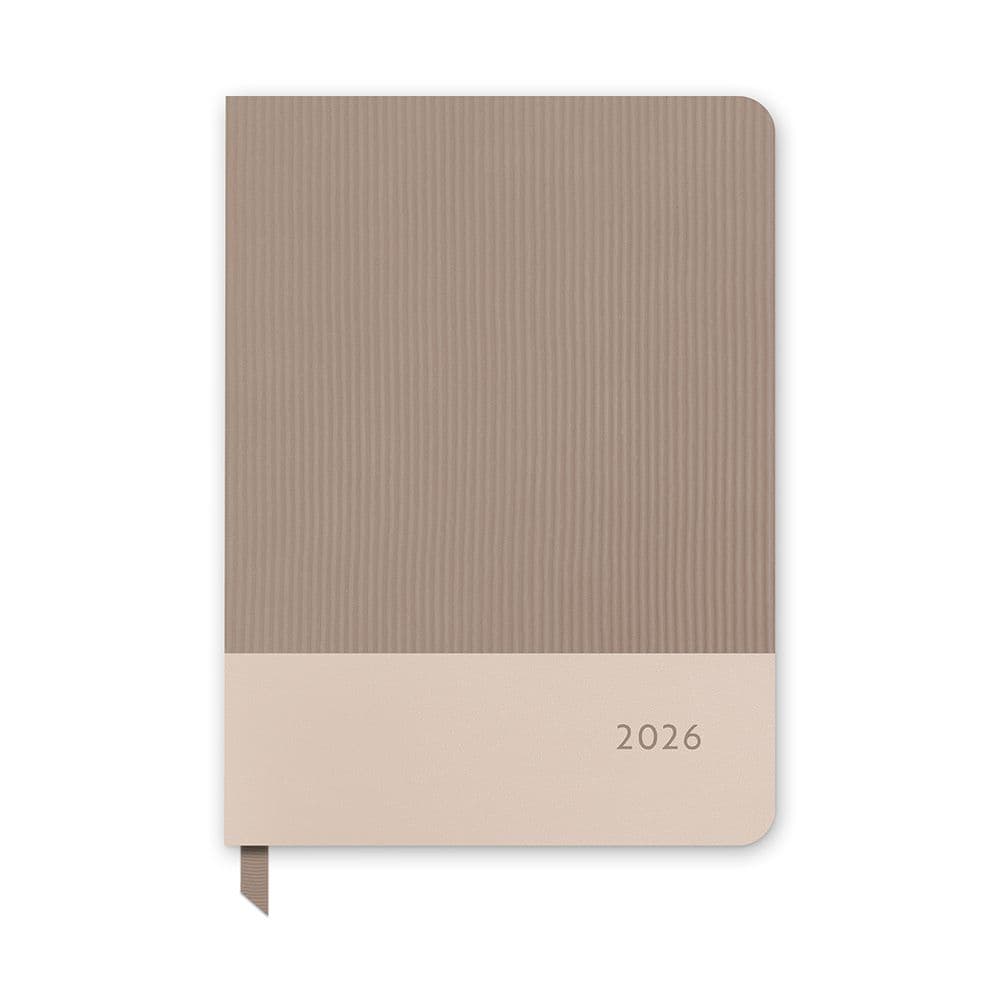 Desert Taupe Textured 2026 Planner Main Image