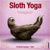 image Yoga Sloths 2025 Wall Calendar Main Image