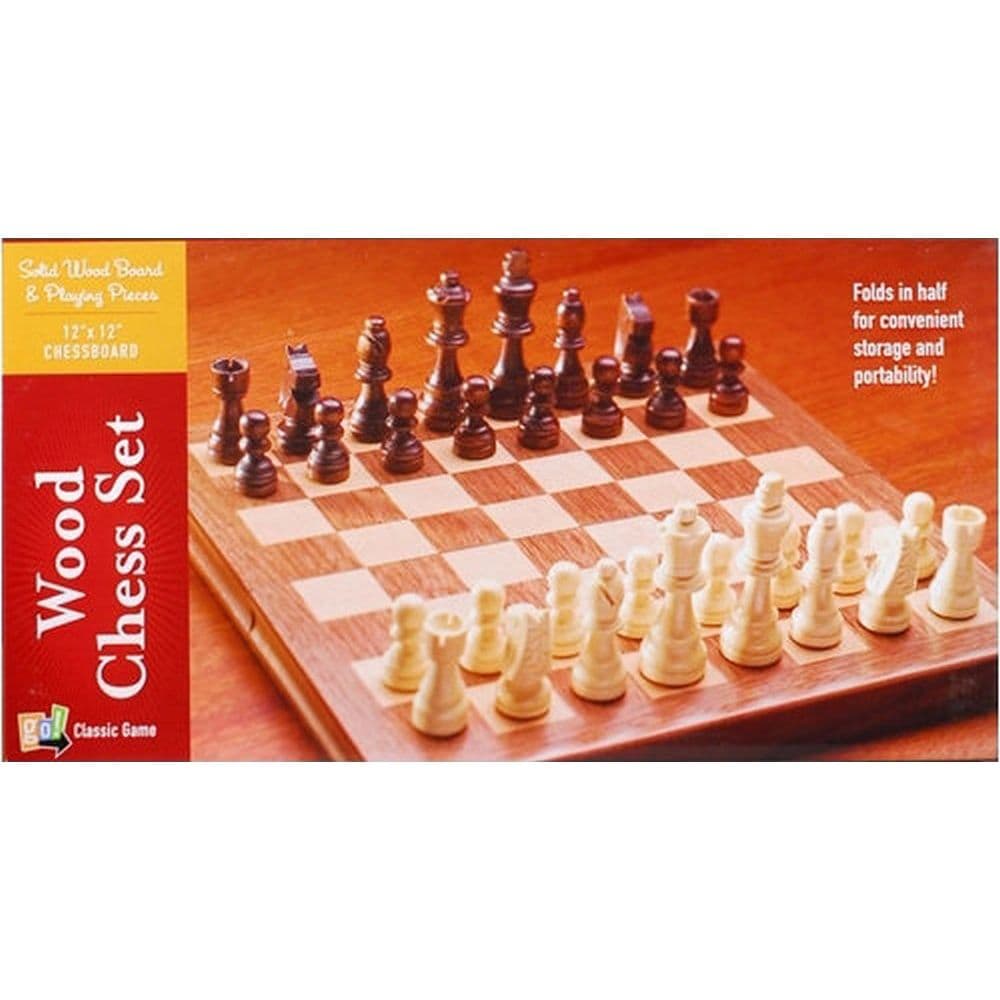 image Small Wooden Chess Set Main Image