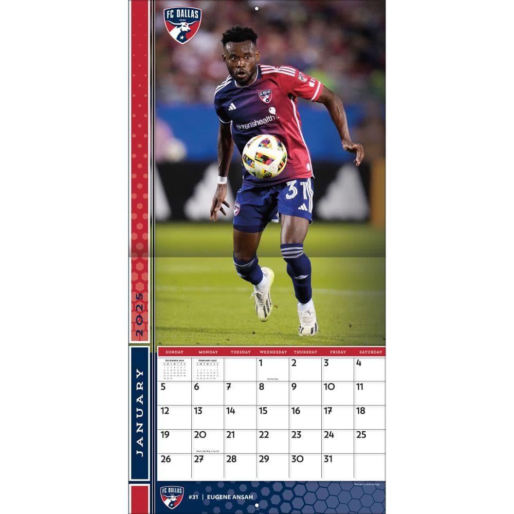 MLS Elite 2025 Wall Calendar Second Alternate Image width="1000" height="1000"