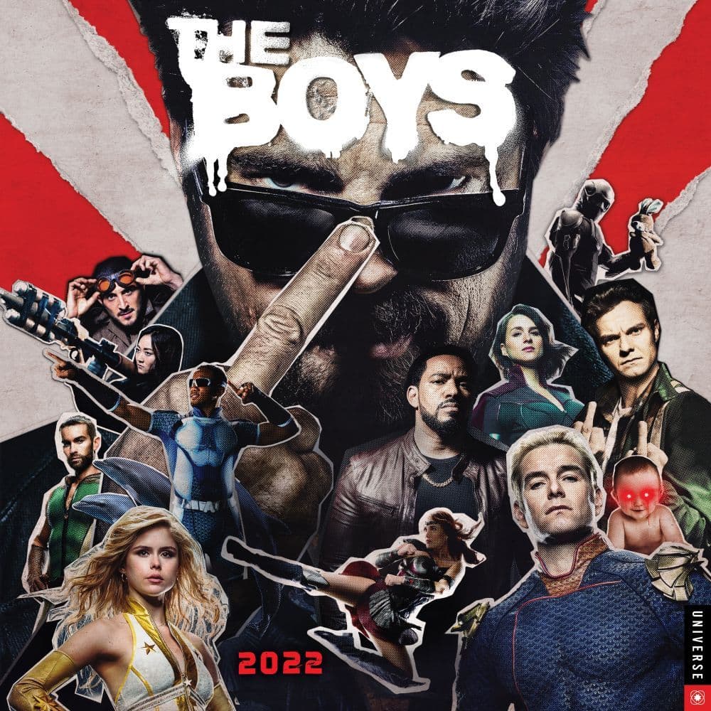 The Boys 2022 Wall Calendar