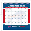 image MLB Buffalo Bills 2026 Easel Desk Calendar